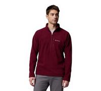Columbia Fast Trek - Pile da uomo con 3 zip a mezza lunghezza, colore vinaccia, M