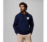 Columbia Trek Graphic Hoodie, Pile grafico, Elasticizzato per l'avventura, Cappuccio regolabile, Jersey ricco di cotone, Bordi a coste, Tasca a marsupio - da uomo