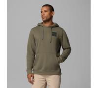 Columbia Felpa con Cappuccio Trek da Uomo, Verde Pietra/Squadrato, XXL