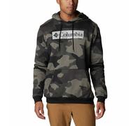Columbia Felpa Con Cappuccio Logo Printed