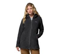 Columbia Felpa con Cappuccio Lunga Benton Springs II da Donna, Antracite Melange, Medium