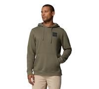 Columbia Felpa con Cappuccio Trek da Uomo, con Cappuccio, Colore Verde Pietra/Squadrato, XL