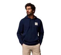 Columbia Trek Graphic Hoodie, Pile grafico, Elasticizzato per l'avventura, Cappuccio regolabile, Jersey ricco di cotone, Bordi a coste, Tasca a marsupio - da uomo
