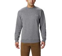 Columbia Felpa da Uomo Hart II Crew, Grigio Antracite, Medium
