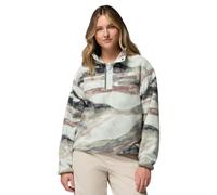 Columbia - Pile stampata con collo alto e mezza chiusura a pressione - Helvetia II Printed Cropped Half Snap Sedona Sage Summits per Donne in Nylon - Taglia M - Beige