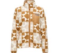 Columbia Felpa Pile Full Zip West Bend Print II Donna Camel Marrone