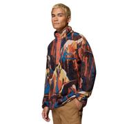 Columbia Felpa Pile Mezza Abbottonatura A Pressione Helvetia II Uomo Brown