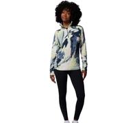 Columbia Felpa da donna in pile con stampa Glacial 4, mezza zip (confezione da 1)