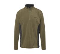 COLUMBIA Felpa sportiva 'Klamath Range II' grigio scuro / verde scuro Uomo COLUMBIA S grigio scuro / verde scuro