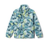 Columbia Felpa unisex Helvetia 2 stampata in pile a mezzo scatto, in pile, blu schiacciato, Everblue, XS