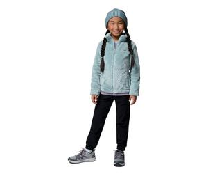 Columbia Fire Side Sherpa Full Zip, Strato esterno in pile, Tessuto con motivo a rombi, Tasche per le mani, Polsini comodi, Orlo elastico - per ragazze