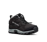 Columbia Firecamp Mid 2 WP, Scarponi da trekking alta Unisex - bambini e ragazzi, Black/Monument , 27 EU