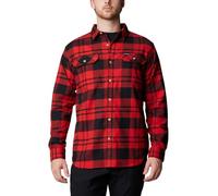 Camicia da uomo Columbia Flare Gun™ Stretch Flannel Taglia: M / Colore: rosso/grigio
