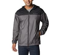 Columbia Flash Challenger Novelty Giacca a vento, City Grey, Black, L Uomo