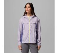 Columbia - Giacca a vento Crested Canyon con cappuccio Lilla Taglia S Donna