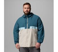 Columbia - Giacca a vento con cappuccio Spire Valley™ - Taglia forte - Blu - Taglia 2X - Uomo