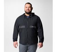 Columbia - Giacca a vento con cappuccio Spire Valley™ - Taglia forte - Nero - Taglia 2X - Uomo