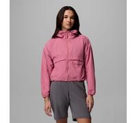 Columbia - Giacca a vento cropped con cappuccio Spire Valley™ - Rosso - Taglia S - Donna