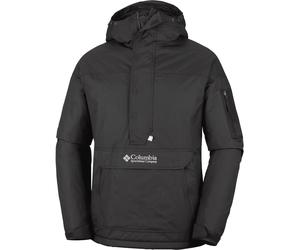 Columbia - Giacca a vento idrorepellente e antivento - Challenger II Insulated Pullover Black per Uomo in Pelle - Taglia XS - Nero