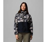 Columbia - Giacca a vento stampata con cappuccio Spire Valley™ - Nero - Taglia L - Donna