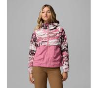 Columbia - Giacca a vento stampata con cappuccio Spire Valley™ - Rosso - Taglia S - Donna