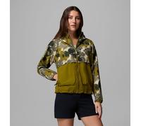 Columbia - Giacca a vento stampata con cappuccio Spire Valley™ - Verde - Taglia L - Donna