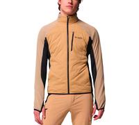 Columbia - Giacca calda e leggera - Arctic Crest Hybrid Full Zip Canoe Black per Uomo in Nylon - Taglia L - Marrone