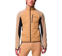 Columbia - Giacca calda e leggera - Arctic Crest Hybrid Full Zip Canoe Black per Uomo in Nylon - Taglia M - Marrone