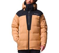 Columbia - Giacca con isolamento e impermeabile - Glacier Ridge Down Jacket Canoe Black per Uomo - Taglia L - Marrone