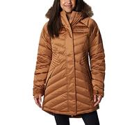 Columbia Giacca da donna Lay D Down III, in raso marrone cammello, taglia M