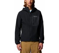 Columbia - Giacca da escursionismo impermeabile e antivento - Tall Heights III Hooded Softshell Black per Uomo in Softshell - Taglia L - Nero