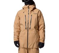 Columbia - Giacca da sci impermeabile e traspirante - Platinum Peak II 3L Shell Canoe per Uomo - Taglia M - Marrone