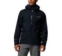 Columbia - Giacca da trekking impermeabile e antivento in OMNI-TECH™ - Trailborne 2.5L Shell Black per Uomo - Taglia L - Nero