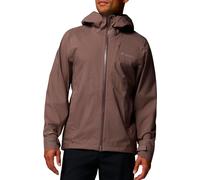 Columbia - Giacca da trekking impermeabile e antivento in OMNI-TECH™ - Trailborne 2.5L Shell Iron per Uomo - Taglia L - Marrone