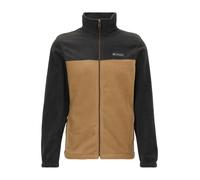 COLUMBIA Giacca di pile funzionale 'Steens Mountain™ 2.0' terra d'ombra / nero Uomo COLUMBIA M terra d'ombra / nero