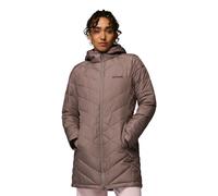 Columbia - Giacca imbottita lunga con cappuccio Heavenly™ - Marrone - Taglia L - Donna