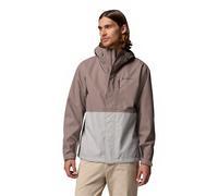 Columbia Hikebound 2 Giacca impermeabile da uomo, grigio ferro/pietra focaia, M