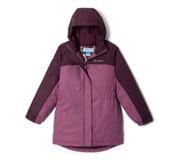 Columbia - Giacca lunga impermeabile e imbottita con cappuccio Hikebound™ II ragazza - Viola- Taglia XS (6-7 anni)