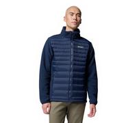 Columbia Giacca ibrida da uomo Juniper Peak, piumino, blu navy collegiale, S