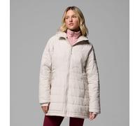 Columbia Crown Point II Jacket, Calore riflettente, idrorepellenza, Isolamento ecocompatibile, cappuccio regolabile, Fodera in pile accogliente, Tasca di sicurezza, Fori per i pollici - da donna