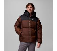 Columbia Puffect™ II Hooded Jacket men Down & Puffer Jackets brown in taglia:L