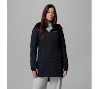 Columbia - Giacca imbottita di media lunghezza con cappuccio Joy Peak™ II - Nero - Taglia L - Donna