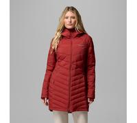 Columbia - Giacca imbottita di media lunghezza con cappuccio Joy Peak™ II - Rosso - Taglia M - Donna