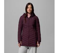 Columbia - Giacca imbottita di media lunghezza con cappuccio Joy Peak™ II - Rosso - Taglia XS - Donna