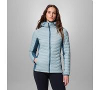 Columbia - Giacca imbottita ibri con cappuccio Powder Pass™ II - Blu - Taglia XL - Donna