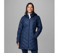Columbia - Giacca imbottita lunga con cappuccio Heavenly™ - Blu - Taglia S - Donna