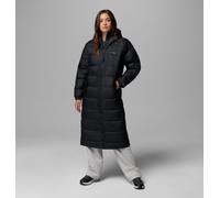 Columbia Giacca lunga imbottita con cappuccio Pike Lake III – Resistente all'acqua – Nero XL Donna