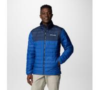 COLUMBIA Giacca per outdoor 'Powder Lite II' blu / blu colomba / bianco, Taglia S