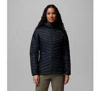 Giacca con cappuccio Columbia Powder Pass III Hybrid nera donna - M
