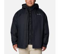 Columbia - Giacca impermeabile 3 in 1 Tunnel Falls™ II - Taglia forte - Nero - Taglia 1X - Uomo